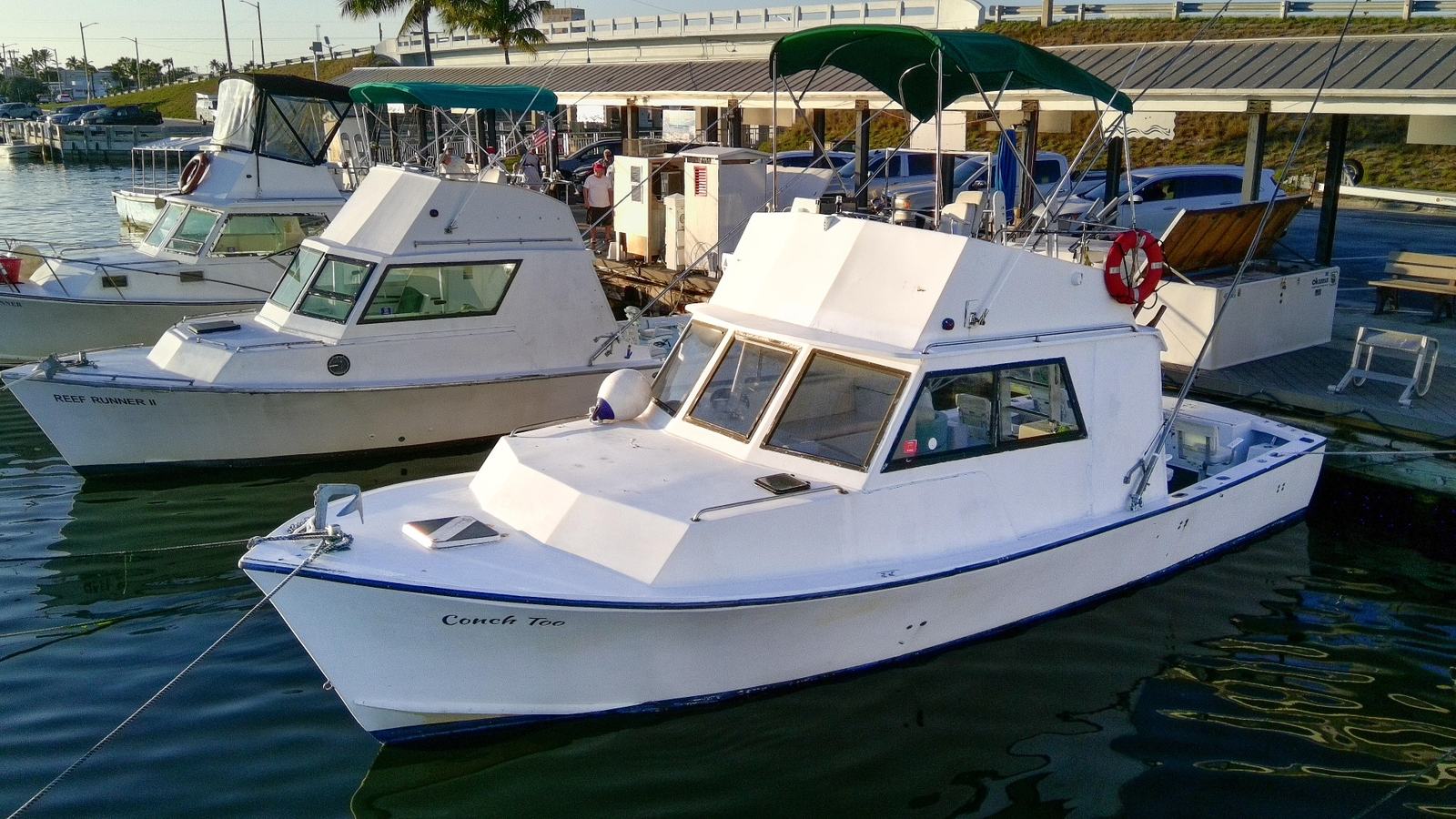 Conch Too at dock