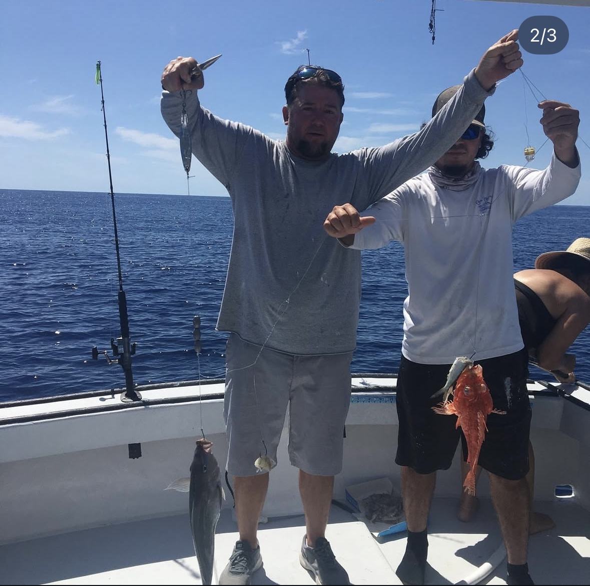 Deep drop catches