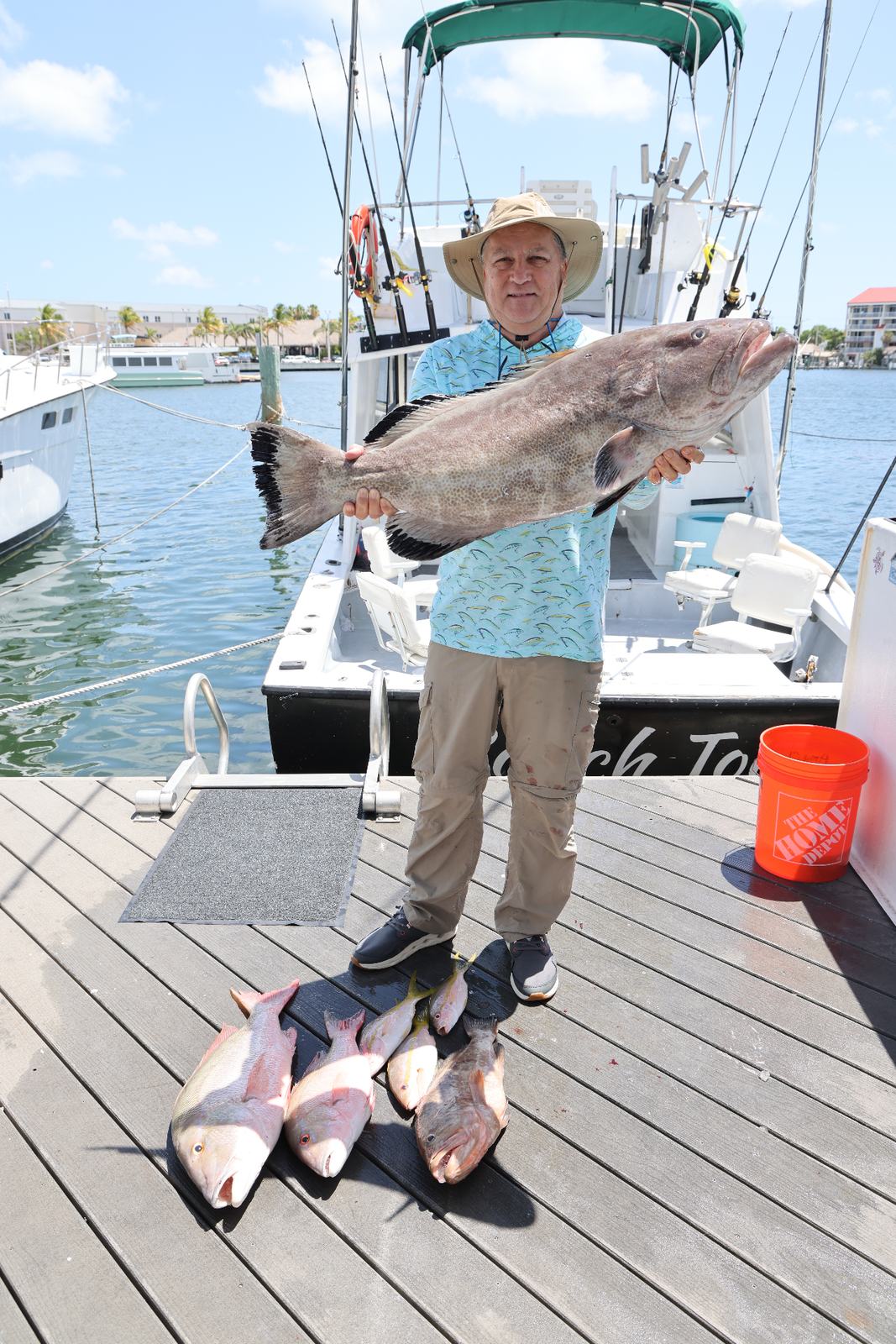 Grouper catch